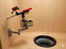 Load image into Gallery viewer, Auto Hook-Setting Rod Holder for Ice Fishing &amp; Panfish
