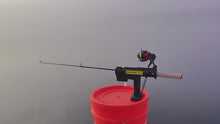Load and play video in Gallery viewer, Auto Hook-setting Rod Holder for ice fishing and open water - Lifetime Warranty
