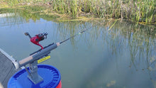 Load and play video in Gallery viewer, Hook-Setting Rod Holder for Ice Fishing &amp; Panfish
