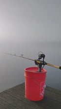 Load and play video in Gallery viewer, Auto Hook-setting Rod Holder for ice fishing and open water - Lifetime Warranty
