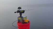 Load and play video in Gallery viewer, Auto Hook-setting Rod Holder for ice fishing and open water - Lifetime Warranty
