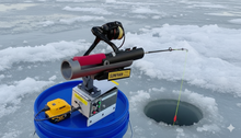 Load image into Gallery viewer, Hook-Setting Rod Holder for Ice Fishing &amp; Panfish
