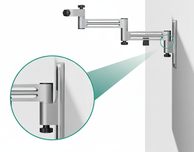Wall Mount for Ice Fishing Houses, Ice Castles, RV. Works with SUNFRAN Rod Holder & Smart Jigger